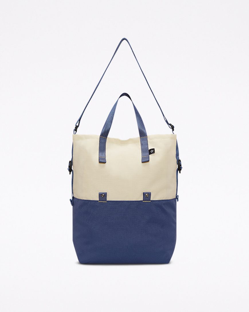 Men's Converse Convertible City Pack Backpacks Wash Indigo | AU E891CO